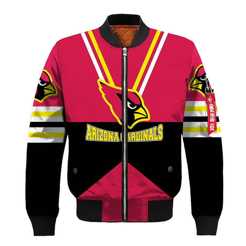 arizona cardinals bomber jacket