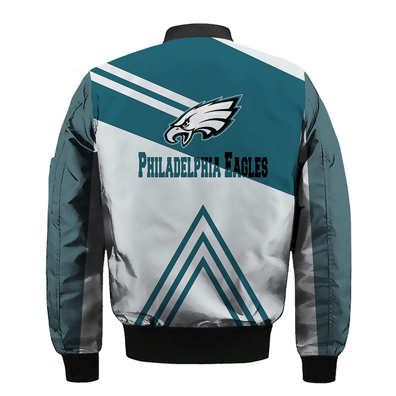 philadelphia eagles leather jacket